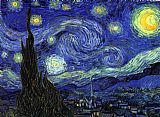 Vincent van Gogh - The Starry Night painting